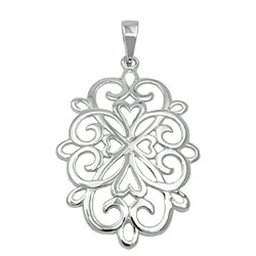 Hängsmycke Flower Of Life Silver 925