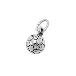 Hängsmycke Football Oxidised Silver 925
