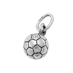 Hängsmycke Football Oxidised Silver 925