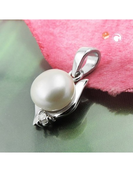 Hängsmycke Fresh Water Pearl Silver 925