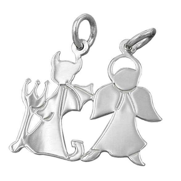 Hängsmycke Friendship Angel-Devil Silver 925