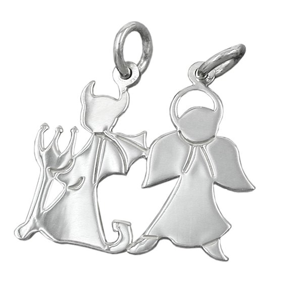 Hängsmycke Friendship Angel-Devil Silver 925