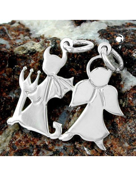 Hängsmycke Friendship Angel-Devil Silver 925
