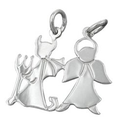 Hängsmycke Friendship Angel-Devil Silver 925