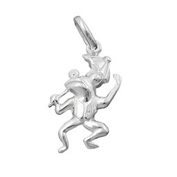 Hängsmycke Frog With Umbrella Silver 925