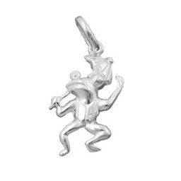 Hängsmycke Frog With Umbrella Silver 925