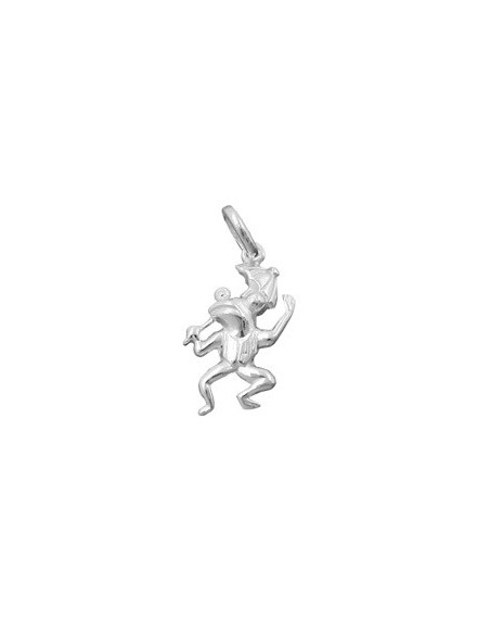 Hängsmycke Frog With Umbrella Silver 925