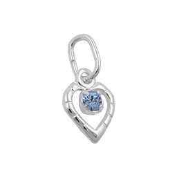 Hängsmycke Glass-Stone Blue Silver 925