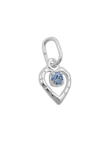 Hängsmycke Glass-Stone Blue Silver 925