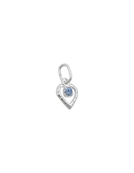 Hängsmycke Glass-Stone Blue Silver 925