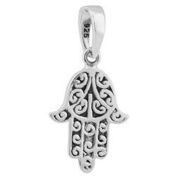 Hängsmycke Hand Of Fatima Silver 925