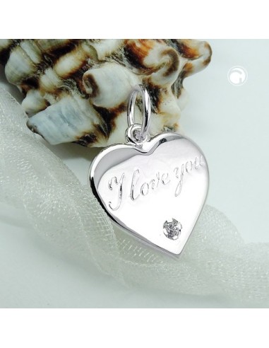 Hängsmycke Heart Cubic Zirconia Silver 925