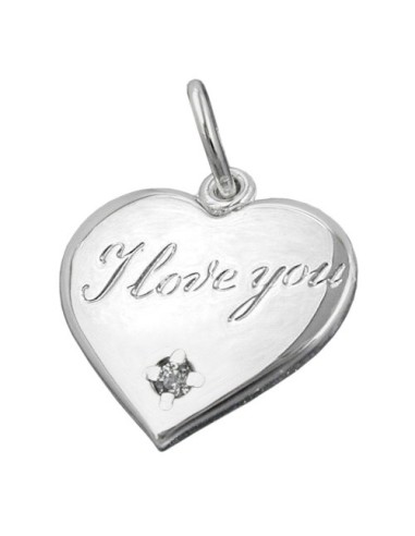Hängsmycke Heart Cubic Zirconia Silver 925
