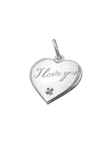 Hängsmycke Heart Cubic Zirconia Silver 925