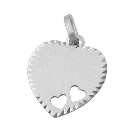 Hängsmycke Heart Engraveable Silver 925
