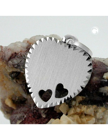 Hängsmycke Heart Engraveable Silver 925