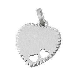 Hängsmycke Heart Engraveable Silver 925