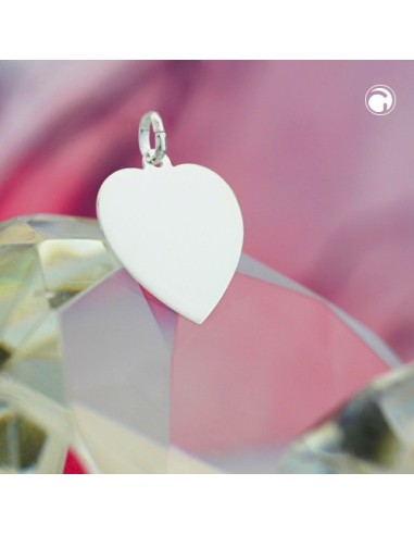 Hängsmycke Heart For Engraving Silver 925