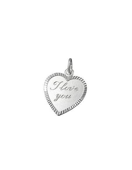 Hängsmycke Heart I Love You Silver 925
