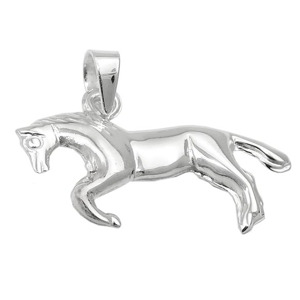 Hängsmycke Horse Polished Silver 925