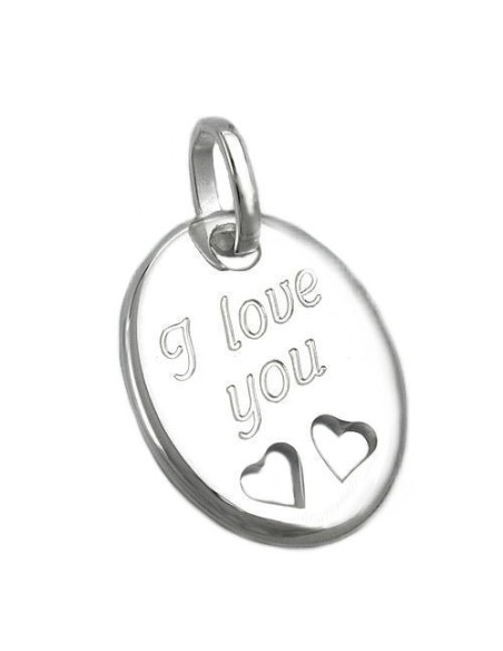 Hängsmycke I Love You Silver 925