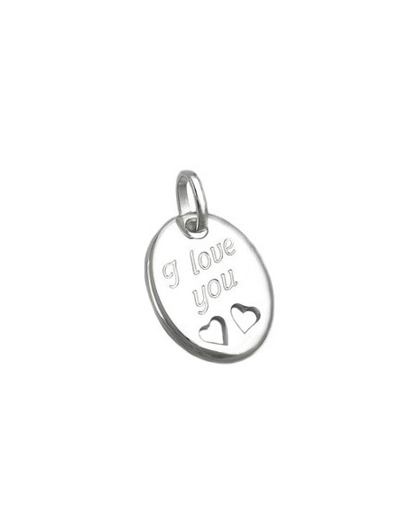 Hängsmycke I Love You Silver 925