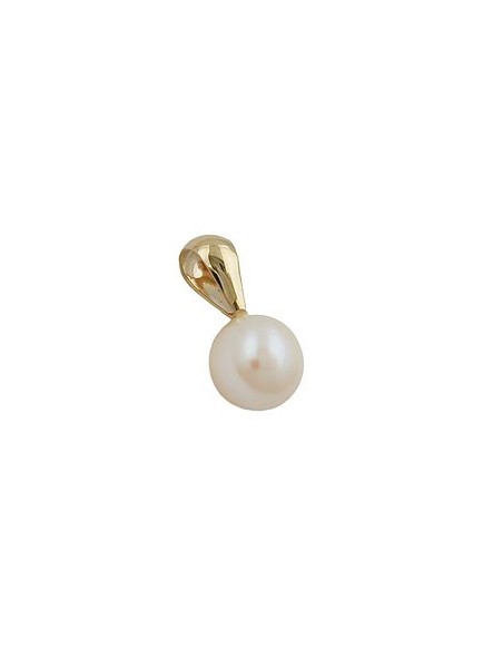 pendant approx. 6mm cultured pearl round 9k gold