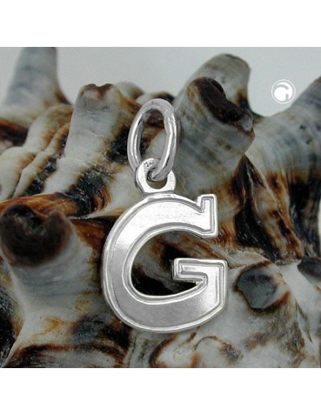 Hängsmycke Initial G Silver 925