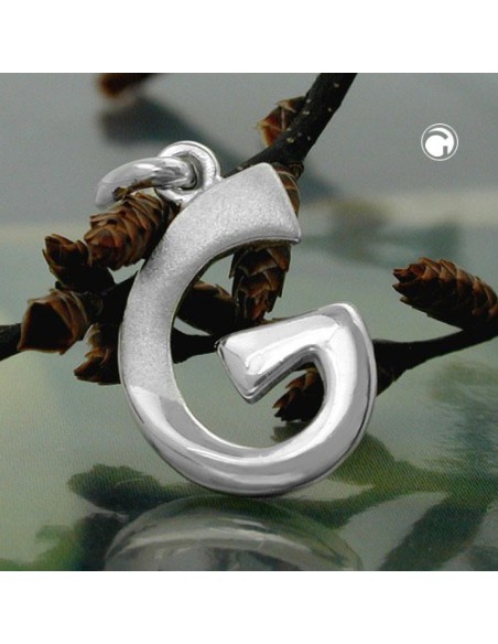 Hängsmycke Initial G Silver 925