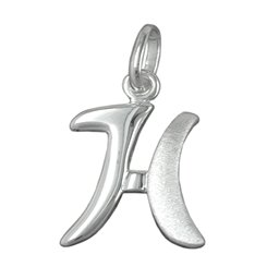 Hängsmycke Initial H Silver 925