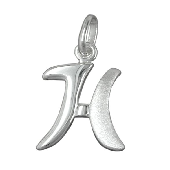 Hängsmycke Initial H Silver 925