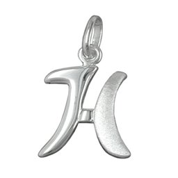 Hängsmycke Initial H Silver 925