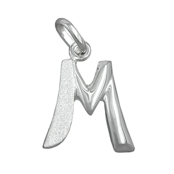 Hängsmycke Initial M Silver 925