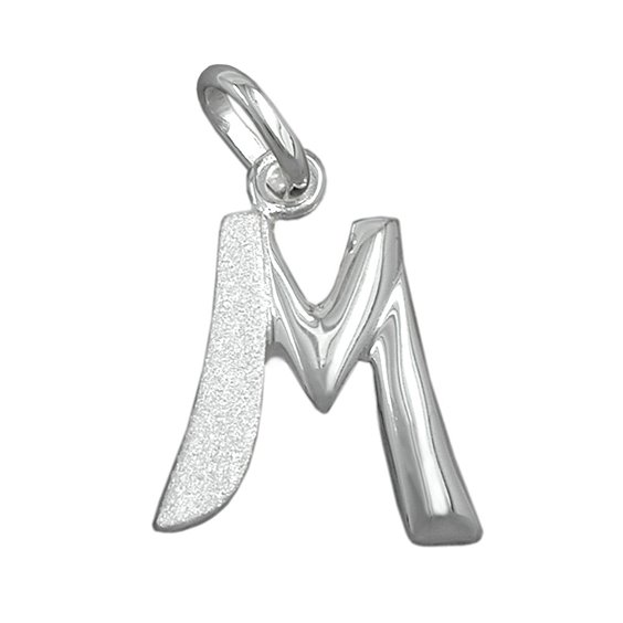 Hängsmycke Initial M Silver 925