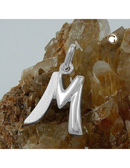 Hängsmycke Initial M Silver 925