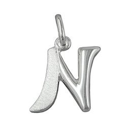 Hängsmycke Initial N Silver 925