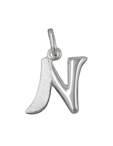 Hängsmycke Initial N Silver 925