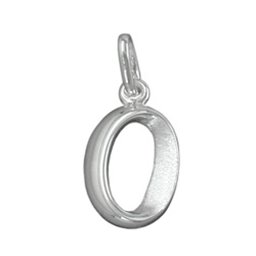 Hängsmycke Initial O Silver 925