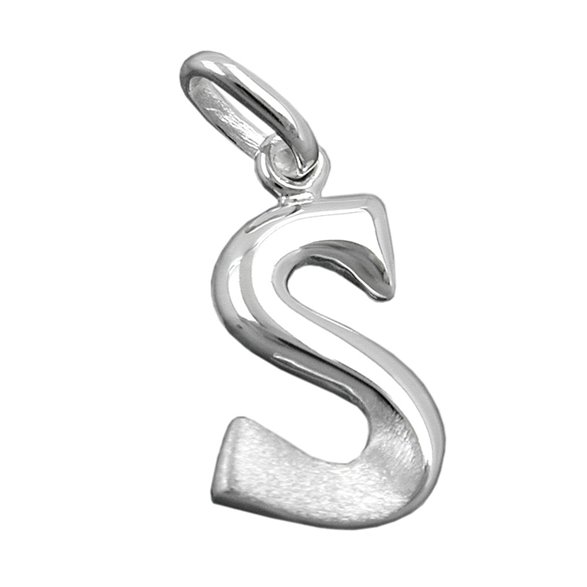 Hängsmycke Initial S Silver 925