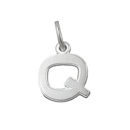 Hängsmycke Initiale Q Silver 925
