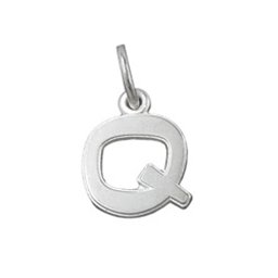 Hängsmycke Initiale Q Silver 925