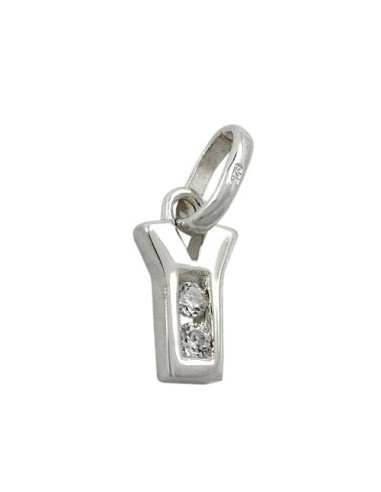 Hängsmycke Initiale Y With Cz Silver 925