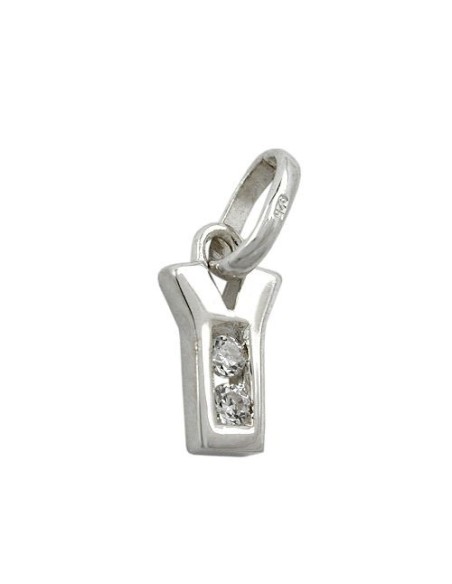 Hängsmycke Initiale Y With Cz Silver 925