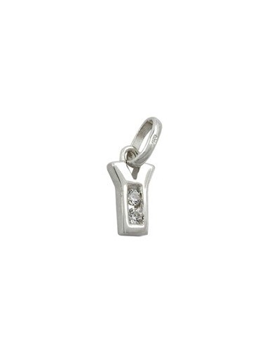 Hängsmycke Initiale Y With Cz Silver 925