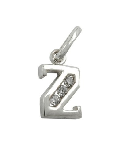 Hängsmycke Initiale Z With Cz Silver 925