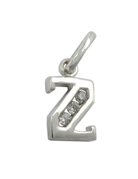 Hängsmycke Initiale Z With Cz Silver 925