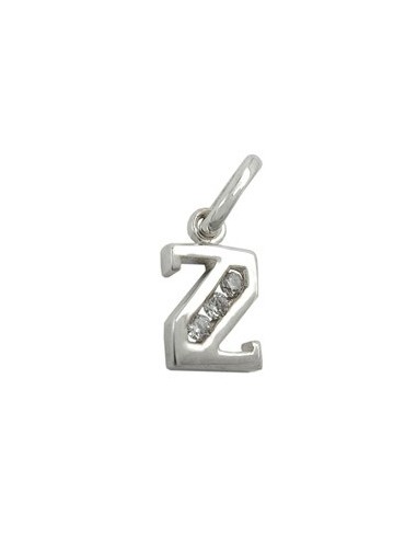 Hängsmycke Initiale Z With Cz Silver 925