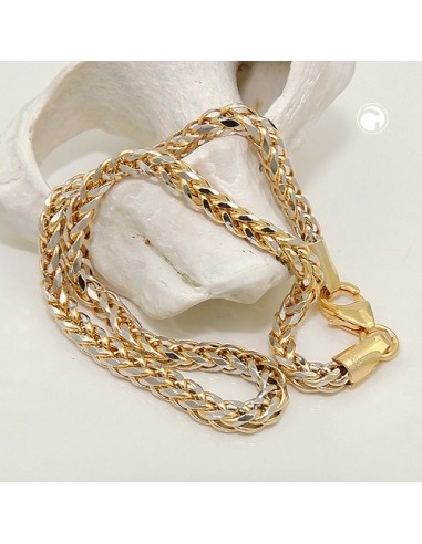 bracelet wheat chain 19cm 14k gold