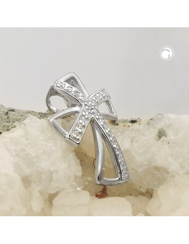 Hängsmycke Kors With Zirconia Silver 925