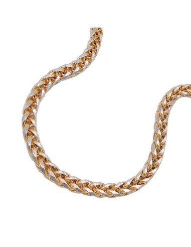 bracelet wheat chain 19cm 14k gold